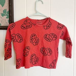 Bobo Choses Happy Sad t-shirt 2-3years